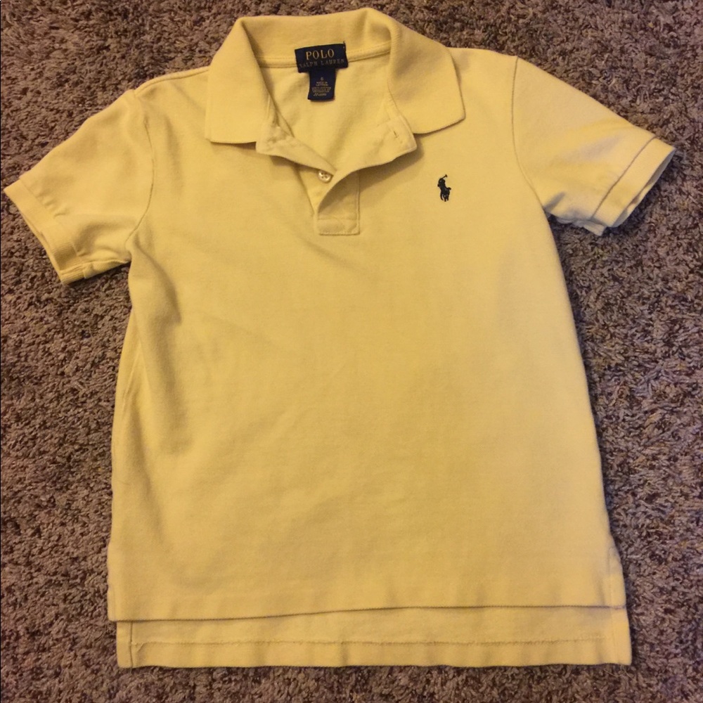 Yellow boy’s Ralph Lauren button down - Picture 2 of 3